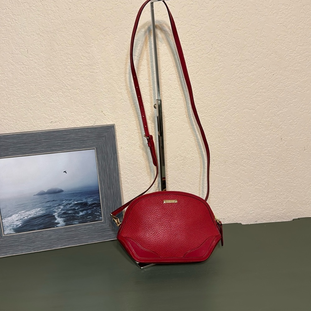 BURBERRY
Bright Rhubarb Red  Grain Leather Extra Small